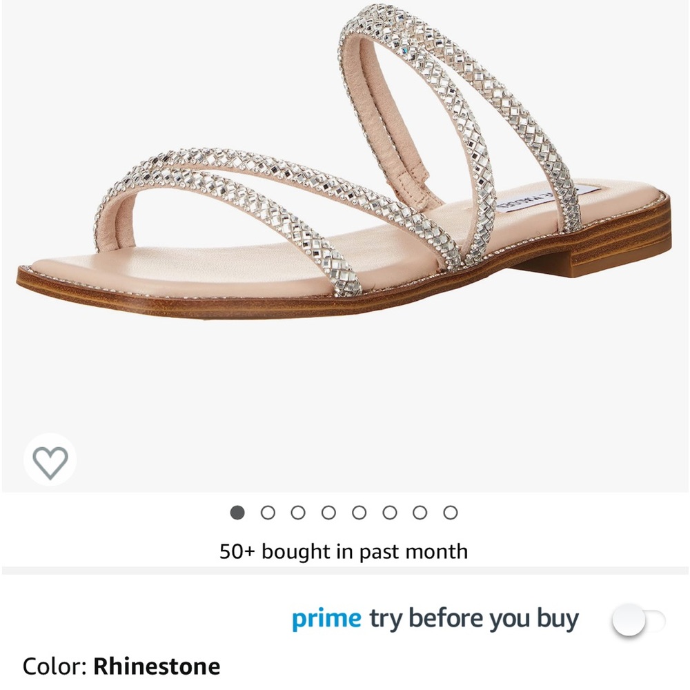 Steve Madden Rhinestone Sandals
